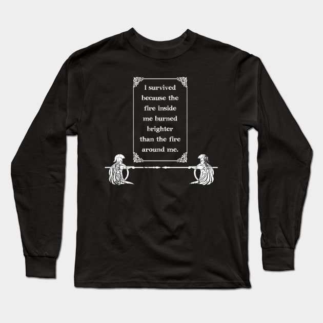 Joshua Graham famous quote Long Sleeve T-Shirt by GrayLess